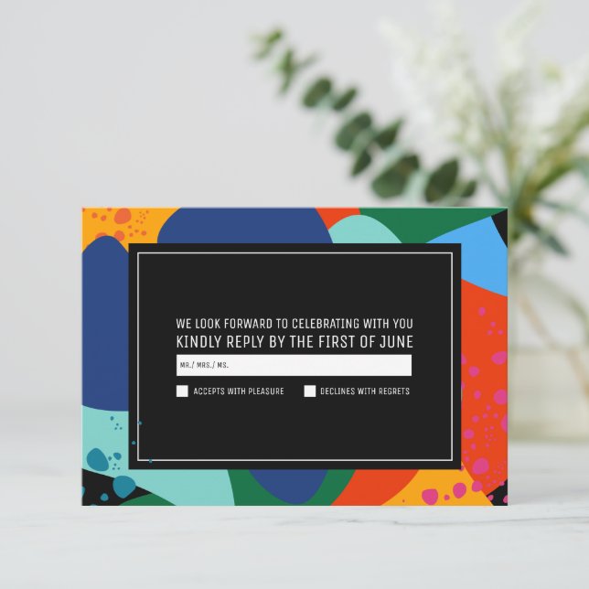 RSVP | Night at the Museum Invitation (Standing Front)