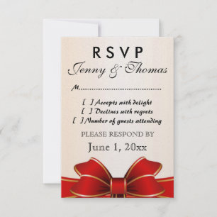 RSVP  Response Card