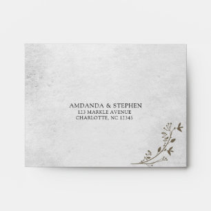 RSVP Return Response Wedding Envelope