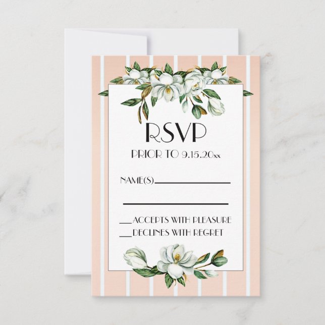 RSVP See Back Card (Front)