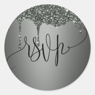RSVP Silver Sticker