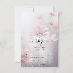 RSVP Stunning Elegant Pink Daisies