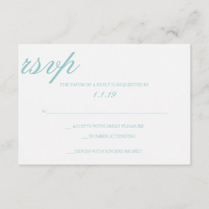 RSVP Together Card