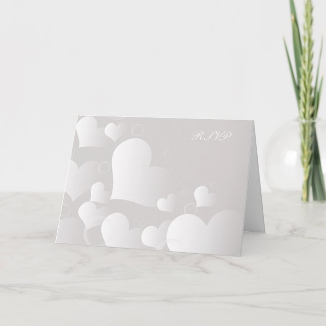 RSVP wedding card (Front)