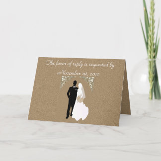 RSVP Wedding Invitation Template