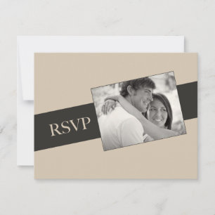 RSVP Wedding Photo Invitation