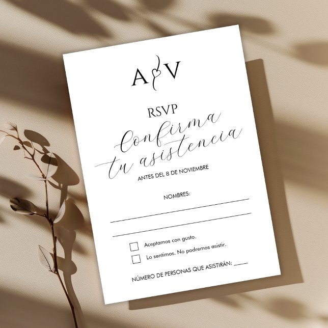 Rsvp Wedding Spanish Nuestra Boda Reserva la Fecha (Creator Uploaded)