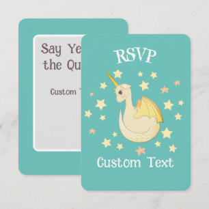 RSVP Whimsical Magical Dragon Card