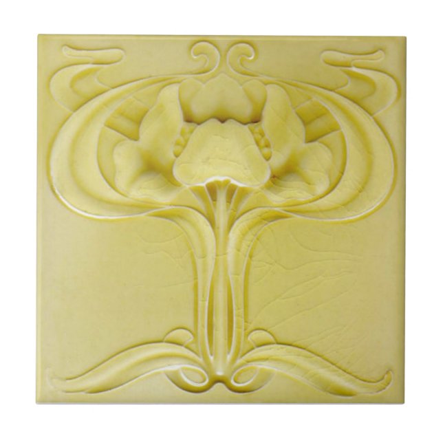 RT019 Faux-Relief Antique Reproduction Tile (Front)