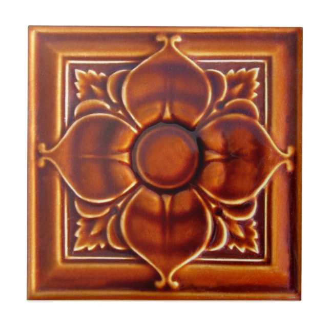 RT056 Faux-Relief Antique Reproduction Tile (Front)