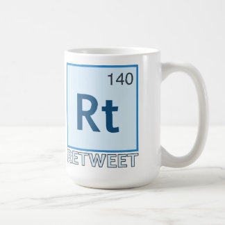 RT 140 / Retweet Element Coffee Mug
