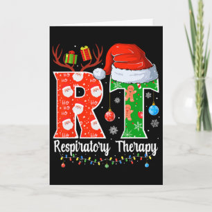 Rt Christmas Respiratory Therapy Christmas Rt Xmas Card