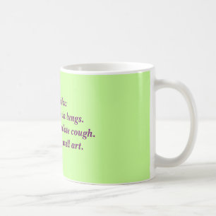 RT Haiku: Deep Mucous Coffee Mug