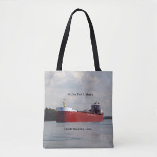 Rt. Hon Paul J. Martin all over tote bag