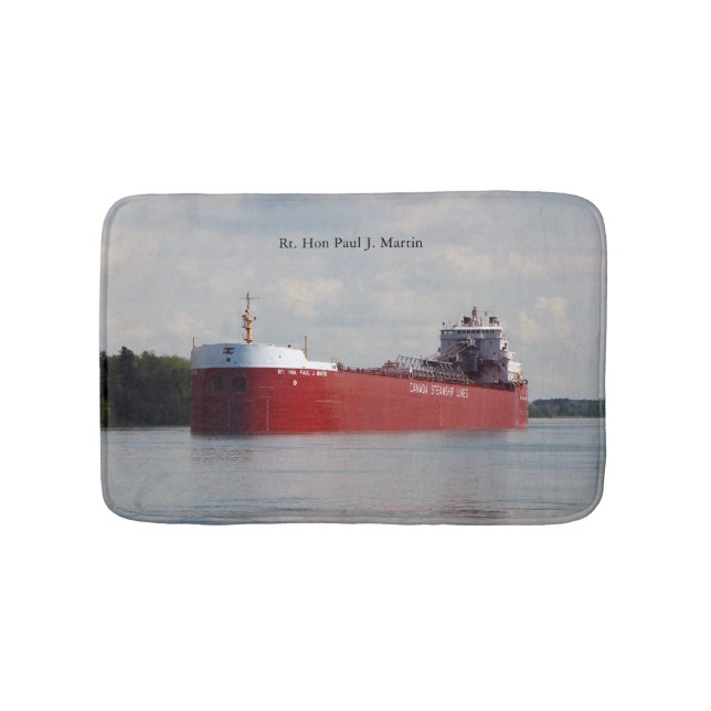 Rt. Hon Paul J. Martin bathmat (Front)