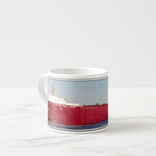 Rt. Hon Paul J. Martin espresso mug (Front Left)