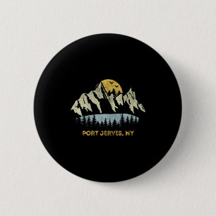 Rt Jervis New York Mountain Sunset Sunrise Ny _1  6 Cm Round Badge