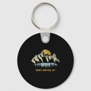 Rt Jervis New York Mountain Sunset Sunrise Ny _1  Key Ring