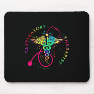 RT Respiratory Therapy Therapist Funny RT Care Mouse Pad