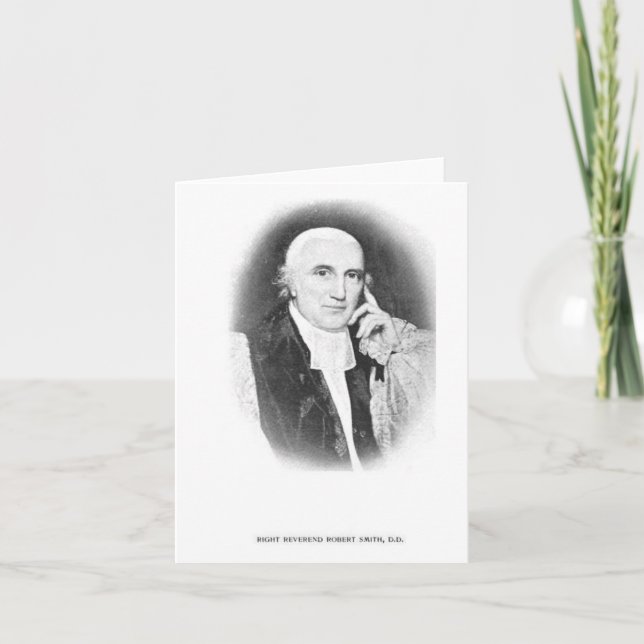 Rt. Rev. Robert Smith Card (Front)