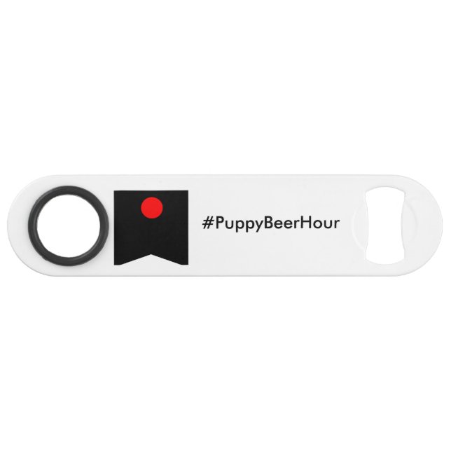 RTARL Official Puppy Beer Hour Bottle Opener (Front (Horizontal))