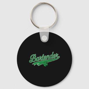 Rtending Rtender Beer Shamrock Irish St. Patrick’s Key Ring