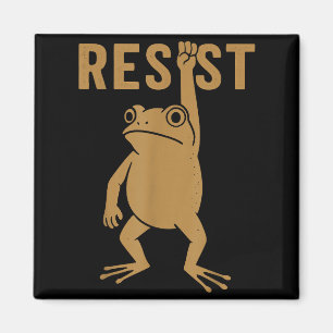 Rtland Frog Funny City Art - Rtland Frog Protest Magnet