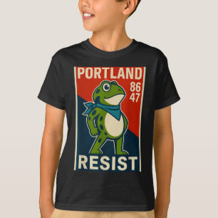 Rtland Frog Protest For Men And Women T-Shirt