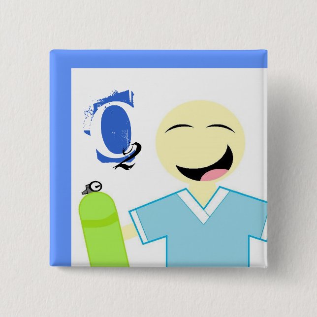 RTman 15 Cm Square Badge (Front)