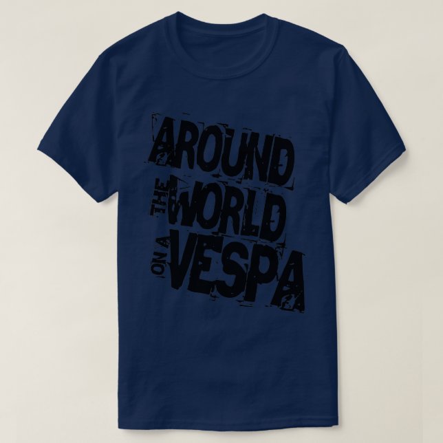 RTW on scooter T-Shirt (Design Front)