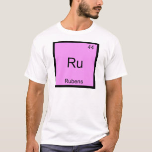 Ru - Rubens Funny Chemistry Element Symbol Tee