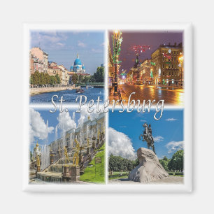 RU * Russia - St. Petersburg Russia Magnet
