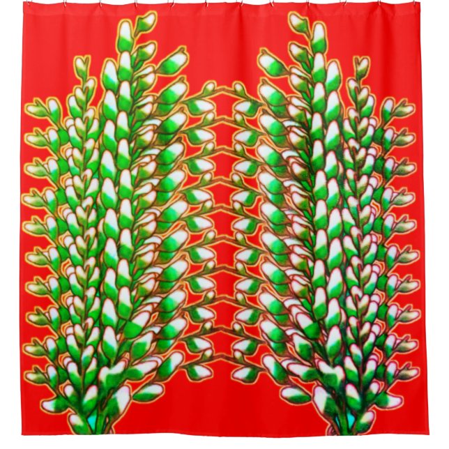 Rub-a-Dub-Dub Colourful 3D Shower Curtain – Vibran (Front)