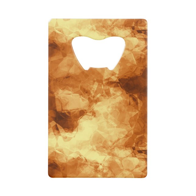 Rubbed Gold Foil Abstract (Front)