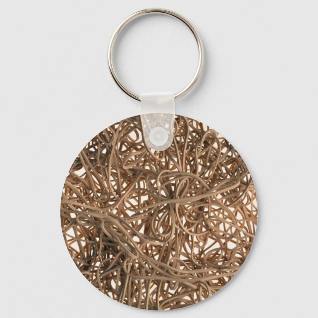 Rubber bands key ring (Front)