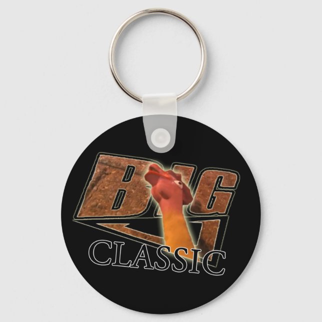 Rubber chicken keychain (Front)