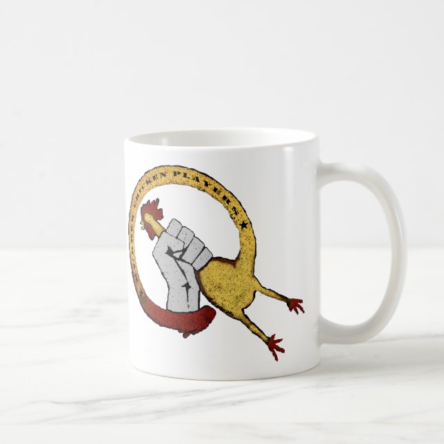Rubber Chicken Players Mug (Right)
