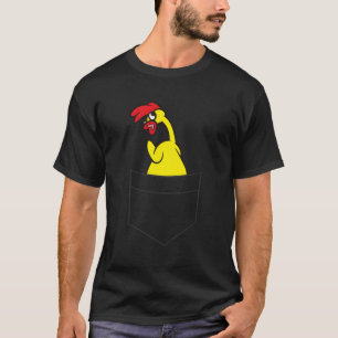 Rubber Chicken Rubber Chicken In A Pocket T-Shirt