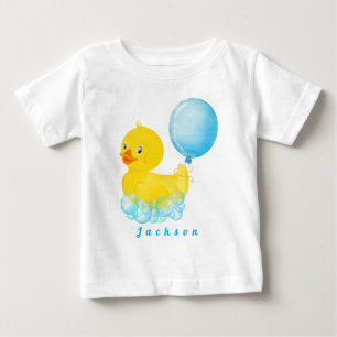 RUBBER DUCK Boy First Birthday T-Shirt Baby Baby