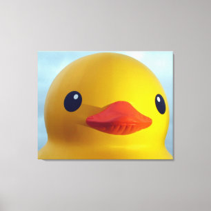 rubber duck canvas print