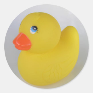 Rubber Duck Classic Round Sticker