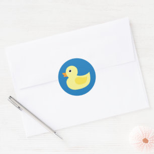 Rubber Duck Classic Round Sticker
