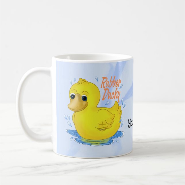 Rubber Duck  Coffee Mug (Left)