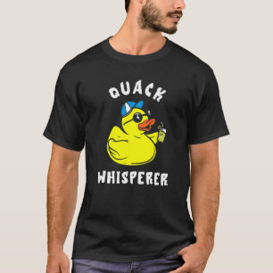 Rubber Duck Cool Water Play Time Quack Whisperer D T-Shirt