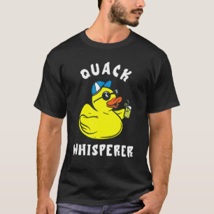 Rubber Duck Cool Water Play Time Quack Whisperer D T-Shirt
