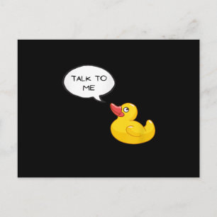 Rubber Duck Debugging Postcard