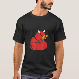 Rubber Duck Devil Rubber Duckie Halloween Costume  T-Shirt