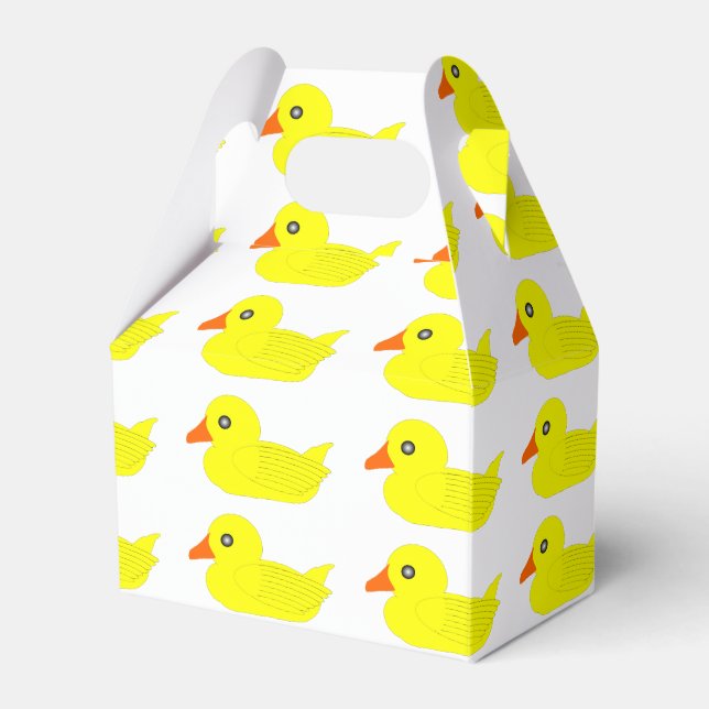 Rubber Duck Favour Box (Front Side)