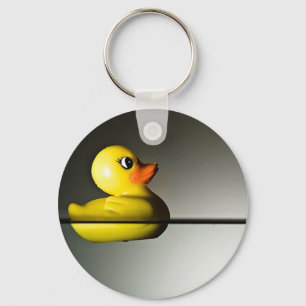 Rubber Duck Floating Key Ring