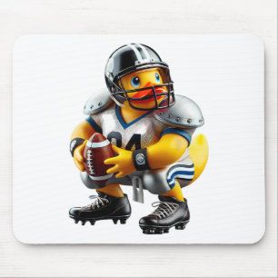 Rubber Duck Footll Player Ducky Duckie Men Women K Mouse Pad
